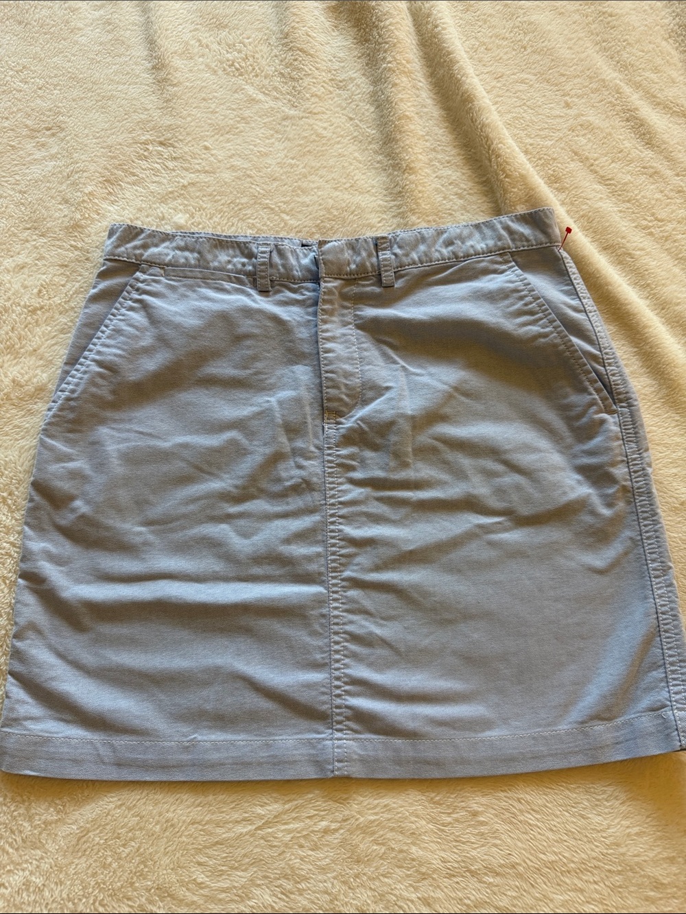 Ralph Lauren Light Blue Mini Skirt